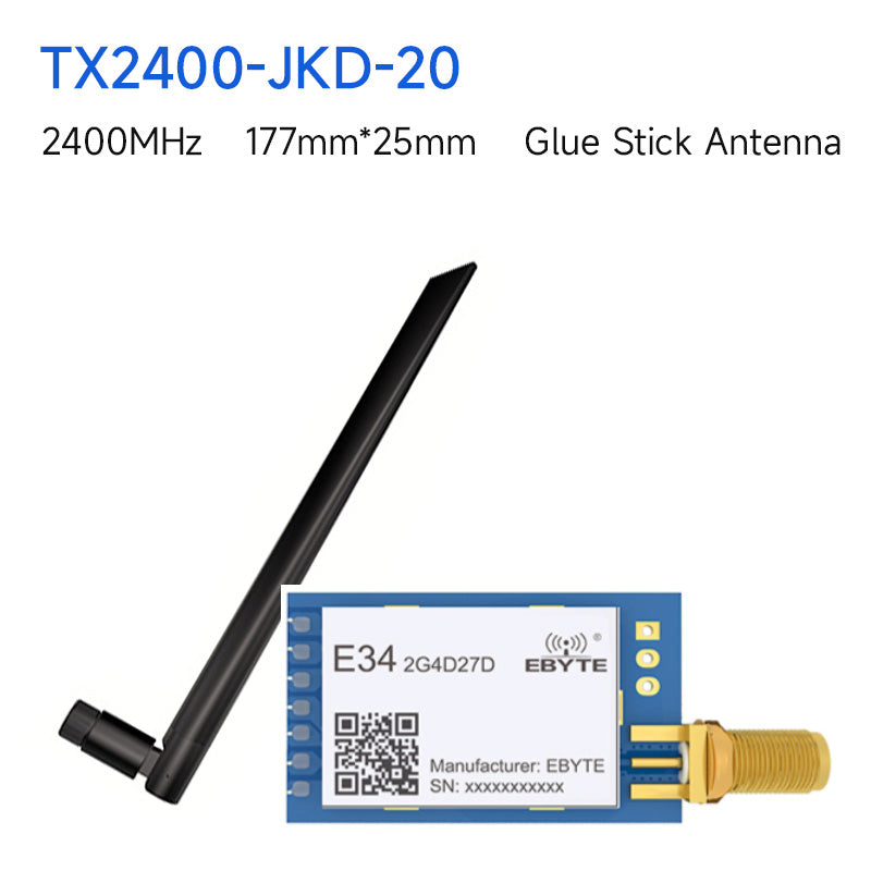 E34-2G4D27D nRF24L01+ 2.4G UART 10dBm GFSK DIP 5KM Funkmodul