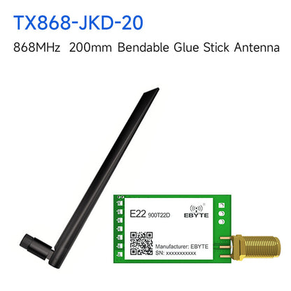 E22-900T22D-V2 SX1262 868MHz UART 22dBm 5km lange Reichweite SMA-K Antenne LoRa Modul