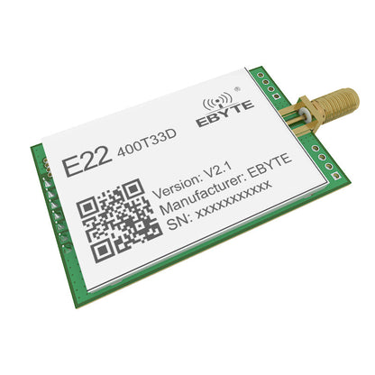 E22-400T33D-V2 SX1262 Lora Funkmodul 33dBm 400MHz 16KM RSSI SMA-K UART DIP Modul