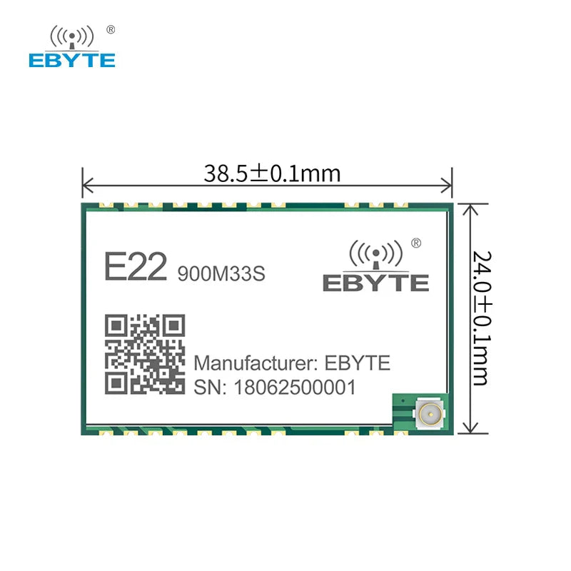 E22-900M33S SX1262 RF-Transceiver Funk-Lora-Modul 868MHz 915MHz SPI