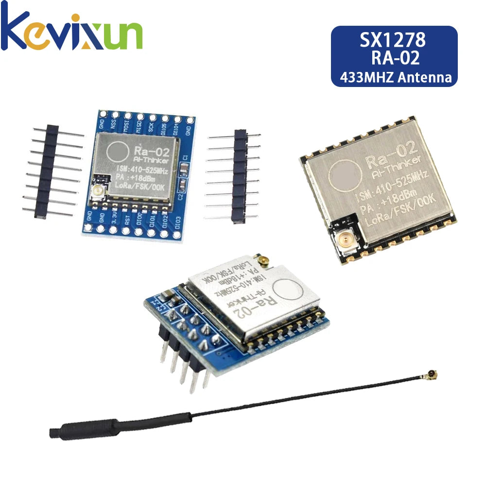 SX1278 LoRa Modul 433M 10KM Ra-02 Spread Spectrum Übertragung Elektronik DIY Kit