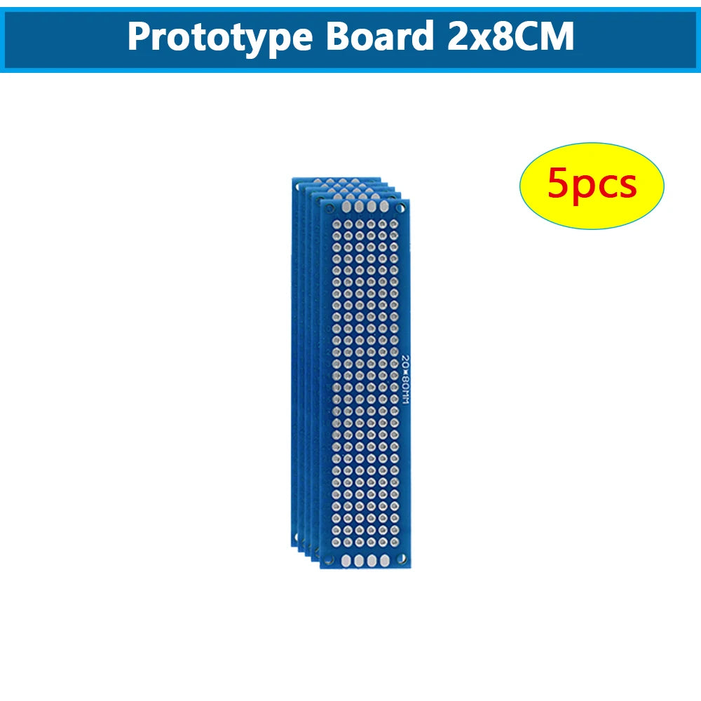 5/10PCS PCB 3x7cm 4x6cm 5x7cm 7x9cm Doppelseitige Leiterplatte DIY