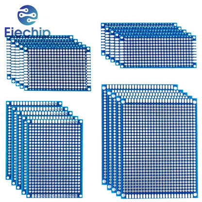 5/10PCS PCB 3x7cm 4x6cm 5x7cm 7x9cm Doppelseitige Leiterplatte DIY