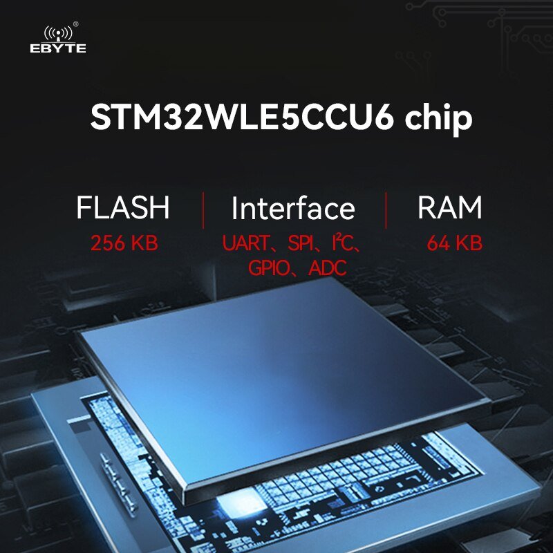 Wireless Module LoRa Spread Spectrum EBYTE E77-400M22S E77-900M22S 433/470MHz 868/915MHz ARM Cortex-M4 Low Power Consumption SoC - EBYTE